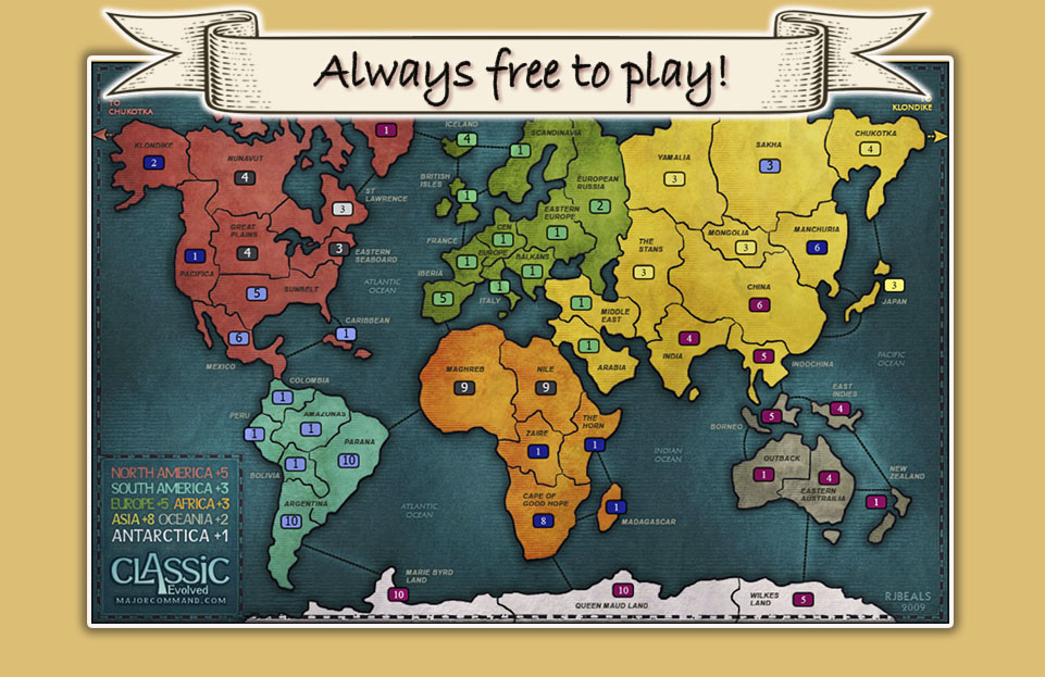MajorCommand game map preview