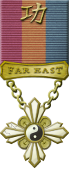 Map - Far East Asia - Gold Map - Far East Asia - Gold Medal Image