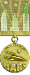 Map - Mars - Gold Map - Mars - Gold Medal Image
